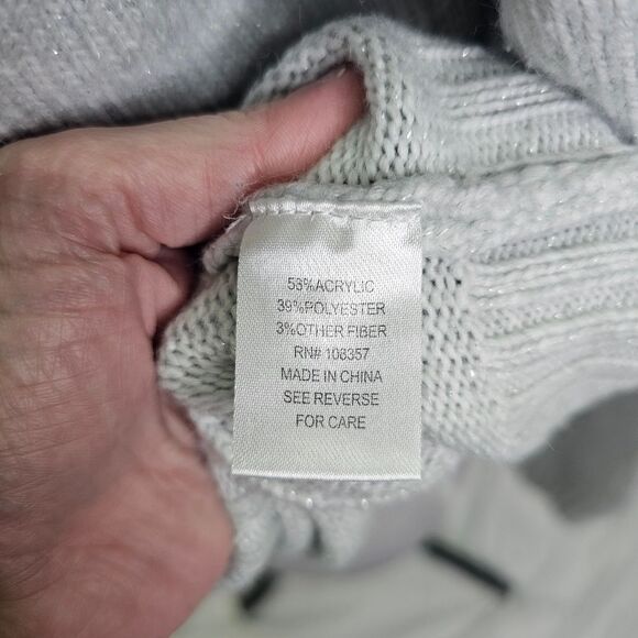 Evereve Gray Crewneck Sweater Size XS - Picture 5 of 7